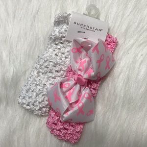 NEW! Breast Cancer Awareness Stretch Headband